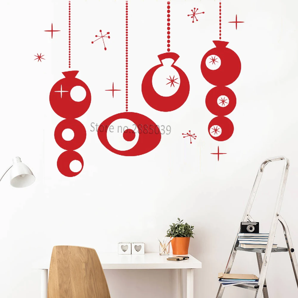 Mid Century Style Ornaments Wall Decals Sticker set Holiday Decor Retro Wall Stickers Party Decorations DIY Self-sticking LC912
Mid Century Style Ornaments Wall Decals Sticker set Holiday Decor Retro Wall Stickers Party Decorations DIY Self-sticking LC912