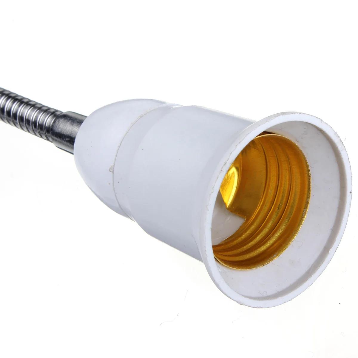 Гибкий удлинитель для светодиодной лампы цоколь E27 длина 20 см|e27 to e27|screw socketlight bulb