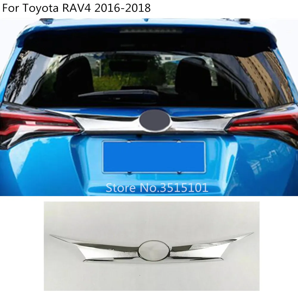 Car Styling Trunk Lid Cover ABS Chrome Molding Rear Back Door Tail Gate Trim Sticker 1pcs For Toyota RAV4 2016 2017 2018
Car Styling Trunk Lid Cover ABS Chrome Molding Rear Back Door Tail Gate Trim Sticker 1pcs For Toyota RAV4 2016 2017 2018