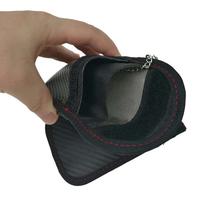 Anti-Radiation Electromagnetic Blocking Shielding Pouch Double-Layer Key Case Bag Travel Accessories Anti-theft Bag
Anti-Radiation Electromagnetic Blocking Shielding Pouch Double-Layer Key Case Bag Travel Accessories Anti-theft Bag