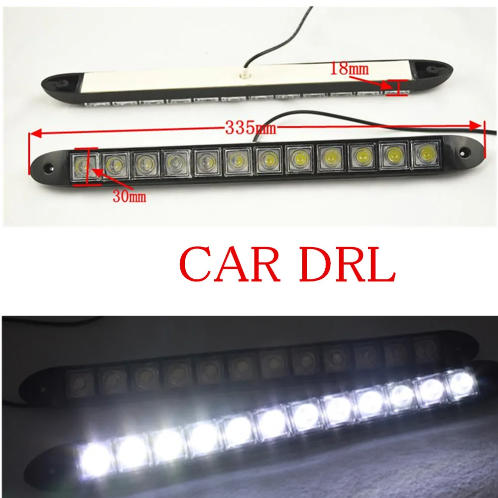 hot sell 12W high brightness waterproof car lamp 2pcs/set 12 LED white car light DC12V-24V Daytime Running light
hot sell 12W high brightness waterproof car lamp 2pcs/set 12 LED white car light DC12V-24V Daytime Running light