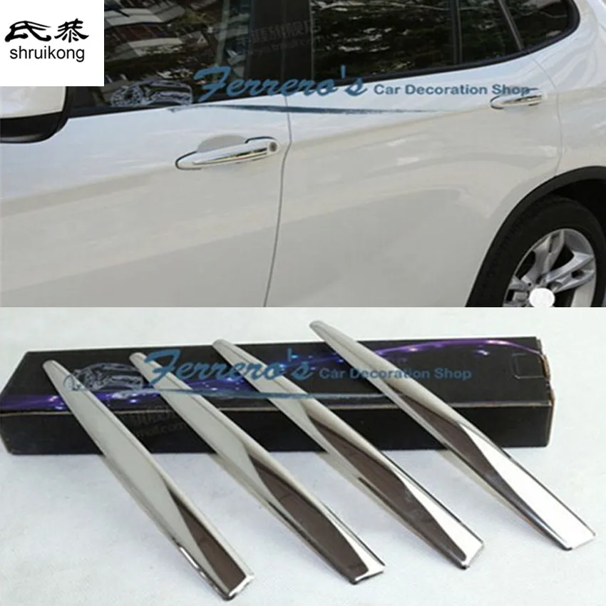 Car stickers styling stainless steel 4pcs for BMW 1 3 series X1 X3 X5 X6 door shake handshandle decoration sequins accessories
Car stickers styling stainless steel 4pcs for BMW 1 3 series X1 X3 X5 X6 door shake handshandle decoration sequins accessories