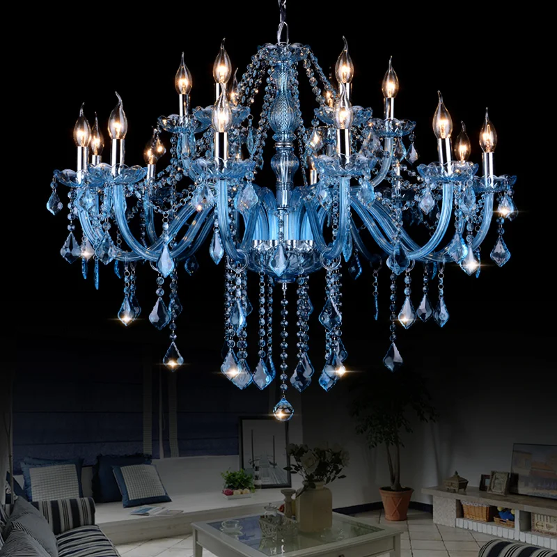 Hotel Lighting Italy Modern Personality Blue Glass Lamp For Staircase Long Large Crystal Chandelier Foyer Hotel Project Lighting
Hotel Lighting Italy Modern Personality Blue Glass Lamp For Staircase Long Large Crystal Chandelier Foyer Hotel Project Lighting