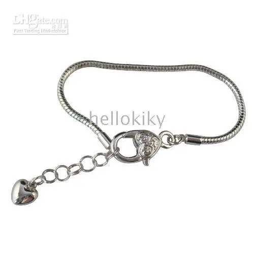 50 PCS Silver Color Plated BIG CLASP BRACELETS WITH CHAINS BRACELETS W/EXTENTION CHAIN
50 PCS Silver Color Plated BIG CLASP BRACELETS WITH CHAINS BRACELETS W/EXTENTION CHAIN