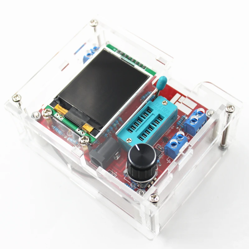 Multifunctional Tester GM328 Transistor Tester Diode Capacitance ESR Meter PWM Square Wave Signal Generator with case
Multifunctional Tester GM328 Transistor Tester Diode Capacitance ESR Meter PWM Square Wave Signal Generator with case