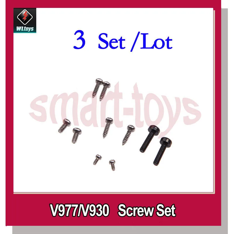 3Set V966-021 Screw Set V977-010 Screw for Wltoys V966 V988 V977 V930 RC Helicopter Spare Parts
3Set V966-021 Screw Set V977-010 Screw for Wltoys V966 V988 V977 V930 RC Helicopter Spare Parts