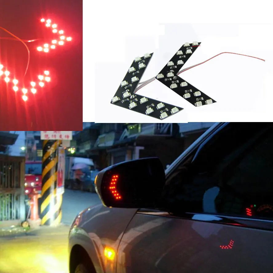 Car Side Rear Mirror Turn Signal Indicator Lights 14-SMD LED Arrow Panels Red for ILX MDX RDX TL Accord Civic CR-V Crosstour Fit
Car Side Rear Mirror Turn Signal Indicator Lights 14-SMD LED Arrow Panels Red for ILX MDX RDX TL Accord Civic CR-V Crosstour Fit