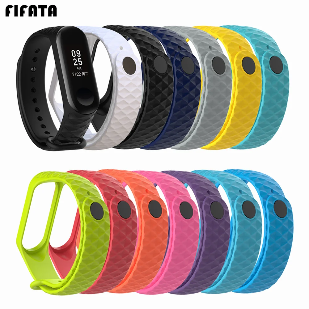 FIFATA Silicone Strap For Mi Band 4 Wristband Smart Bracelet Wrist Band Watchband For Xiaomi Mi Band 4 Accessories For Mi Band3
FIFATA Silicone Strap For Mi Band 4 Wristband Smart Bracelet Wrist Band Watchband For Xiaomi Mi Band 4 Accessories For Mi Band3