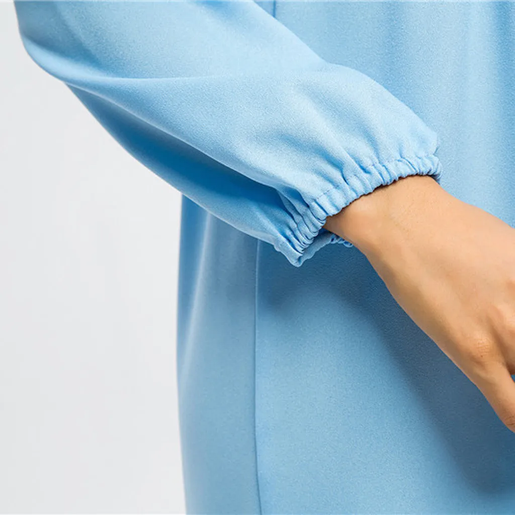 Women Fashion Dress Plus Szie Muslim LongSleeve Tie Bow Arab Dress Islam Jilbab Elegant Design Maxi Dresses Clothes z0415
Women Fashion Dress Plus Szie Muslim LongSleeve Tie Bow Arab Dress Islam Jilbab Elegant Design Maxi Dresses Clothes z0415