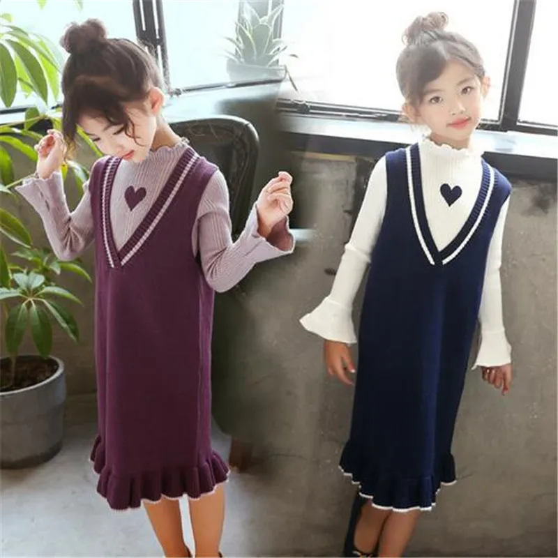 2019 Spring Autumn Girl Suit Set Kids Clothes Girl School Clothing Sets Long Sleeve O-Neck Dresess Vest Suits Baby Girl Sweaters
2019 Spring Autumn Girl Suit Set Kids Clothes Girl School Clothing Sets Long Sleeve O-Neck Dresess Vest Suits Baby Girl Sweaters