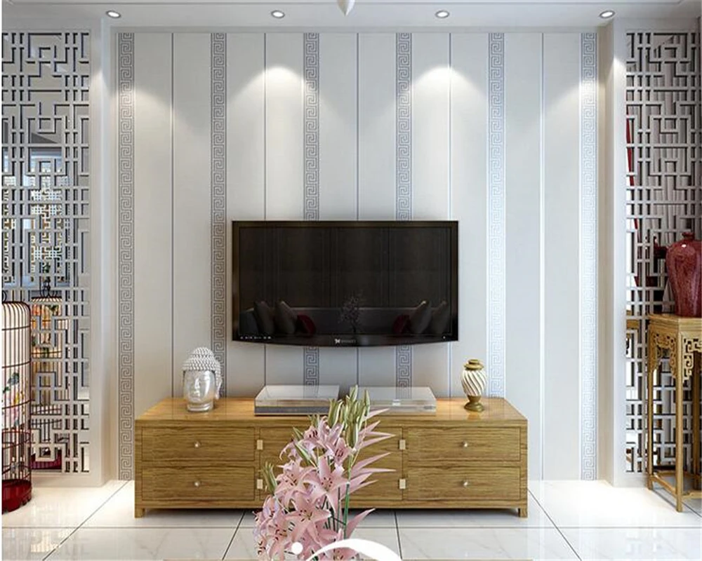 beibehang 3D striped wall paper minimalist new Chinese deer velvet nonwoven 3d wallpaper living room dining room TV background
beibehang 3D striped wall paper minimalist new Chinese deer velvet nonwoven 3d wallpaper living room dining room TV background
