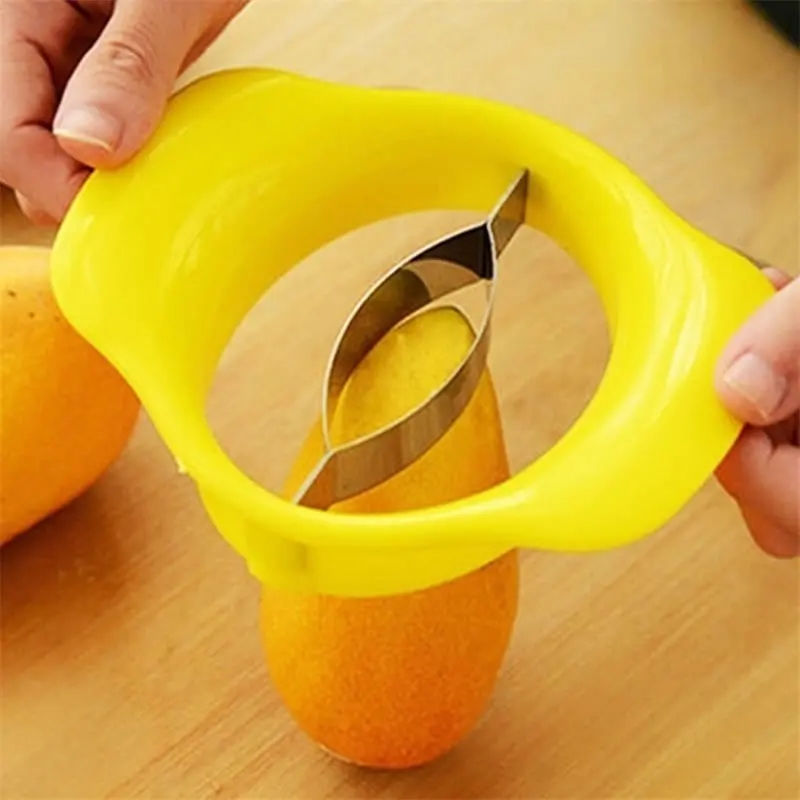 OBRKING Easy Mango Corer Slicer Cutter Pitter Mango Core Pit Remover Watermelon Peeler Fruit Vegetable Tool Kitchen Accessories
OBRKING Easy Mango Corer Slicer Cutter Pitter Mango Core Pit Remover Watermelon Peeler Fruit Vegetable Tool Kitchen Accessories