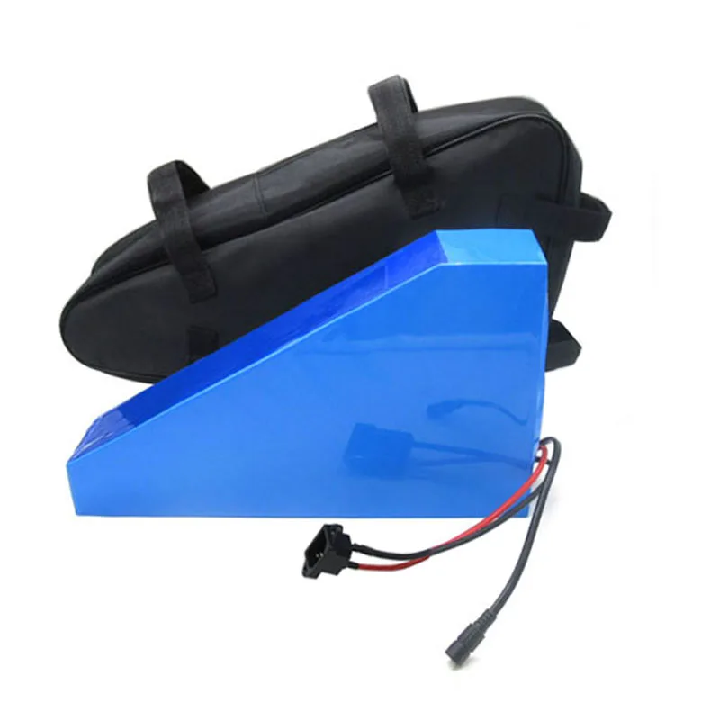 No tax 2000W 48V Electric Bike Battery 48V 29AH triangle battery pack NCR18650PF cell with Free bag 50A BMS 54.6V 2A charger
No tax 2000W 48V Electric Bike Battery 48V 29AH triangle battery pack NCR18650PF cell with Free bag 50A BMS 54.6V 2A charger