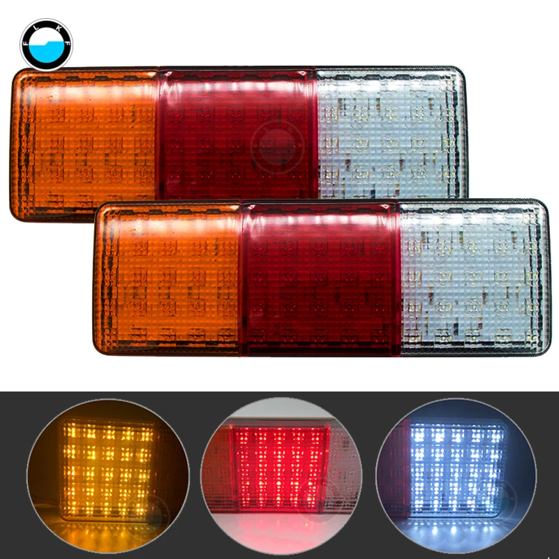 1Pair 75 LED 12V/24V Tail Lights Trailer Caravan Truck Boat Stop Indicator Rear taillights Reversing Running Brake Turn Lights
1Pair 75 LED 12V/24V Tail Lights Trailer Caravan Truck Boat Stop Indicator Rear taillights Reversing Running Brake Turn Lights