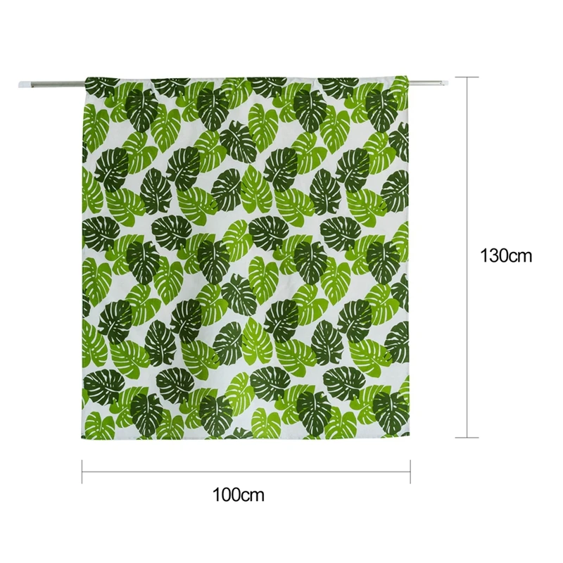 Half Blackout Printed Green Big Leaves Curtains European style Short Curtain Short Blinds Rod Pocket for Small Window
Half Blackout Printed Green Big Leaves Curtains European style Short Curtain Short Blinds Rod Pocket for Small Window