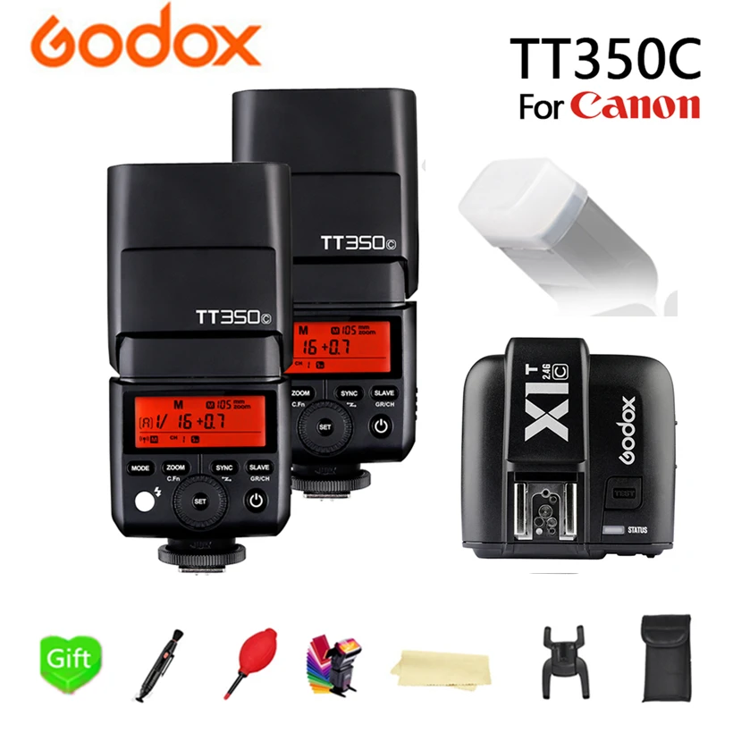 Вспышка для камеры 2x GODOX TT350C, Беспроводная вспышка 2,4G TTL HSS GN36, Вспышка Speedlite с фотопередатчиком для камеры Canon
Вспышка для камеры 2x GODOX TT350C, Беспроводная вспышка 2,4G TTL HSS GN36, Вспышка Speedlite с фотопередатчиком для камеры Canon