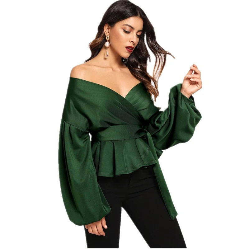 Fannic Women Offices Have Elegant Lantern Sleeves and Slung Hinged Shirts on the Shoulder Blouse
Fannic Women Offices Have Elegant Lantern Sleeves and Slung Hinged Shirts on the Shoulder Blouse