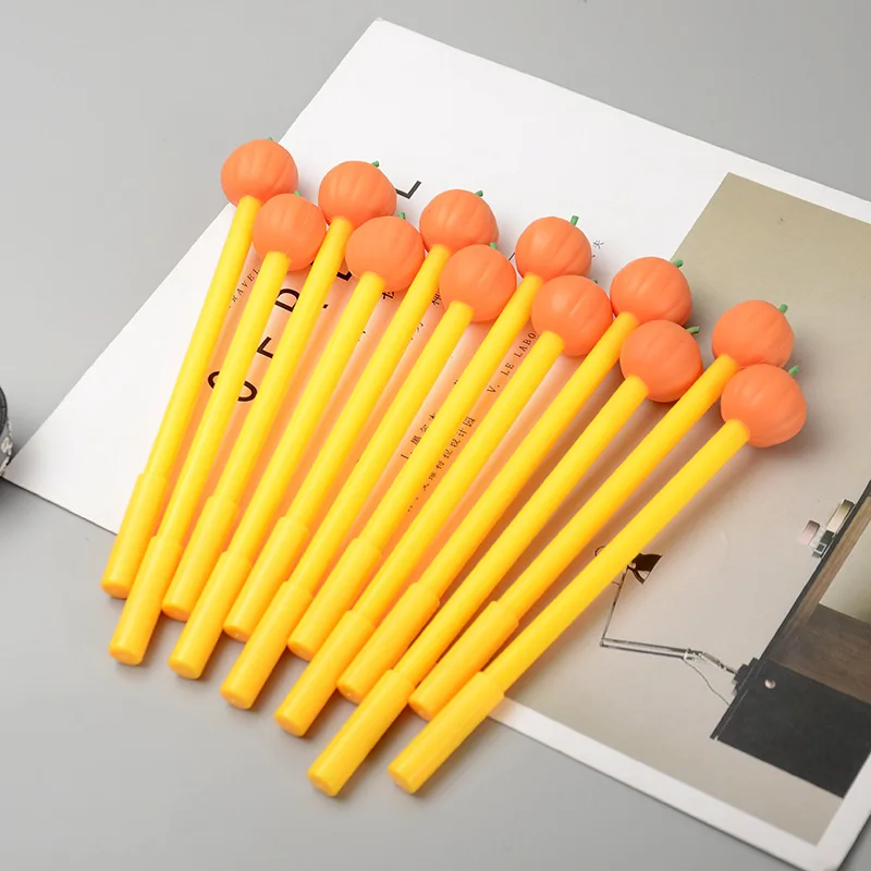 E4 new pumpkin head pen stationery pen easy to eliminate the friction neutral silica gel Halloween Pumpkin Stationery office
E4 new pumpkin head pen stationery pen easy to eliminate the friction neutral silica gel Halloween Pumpkin Stationery office