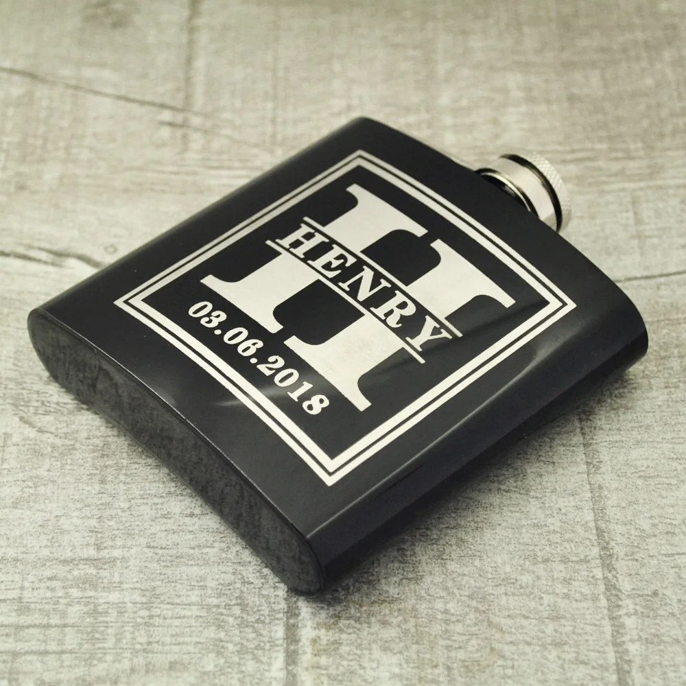 Custom Flask Engraved Name Hip Flasks Gift For Dad Pocket Flask 6oz. Gift For Him
Custom Flask Engraved Name Hip Flasks Gift For Dad Pocket Flask 6oz. Gift For Him