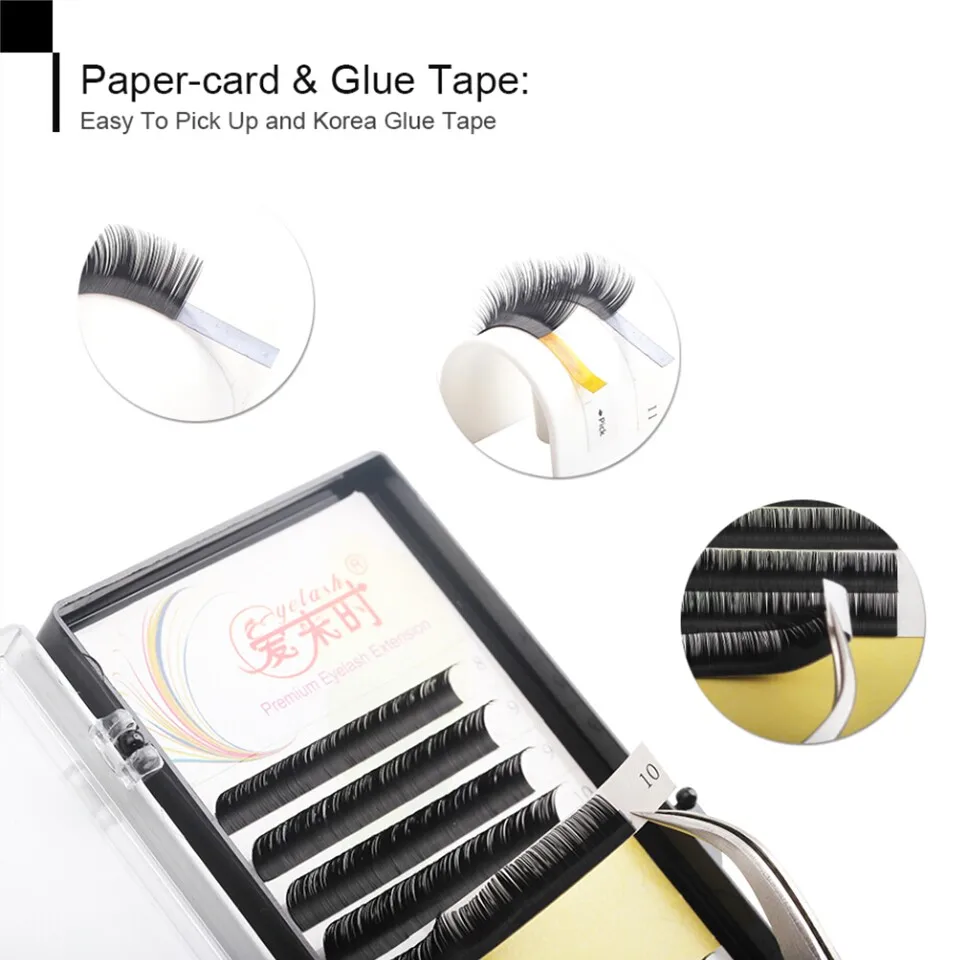 Thinkshow 3D Russia Volume Korea Silk Individual Lash Eyelash Extension Handmade Natural Long Individual Mink Lashes False Lash
Thinkshow 3D Russia Volume Korea Silk Individual Lash Eyelash Extension Handmade Natural Long Individual Mink Lashes False Lash