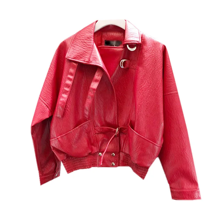 Korean Style Women Casual Female Jackets Turn-down Collar Long Sleeve Loose Button Up Lady Black Beige Red S M L Autumn Fashion
Korean Style Women Casual Female Jackets Turn-down Collar Long Sleeve Loose Button Up Lady Black Beige Red S M L Autumn Fashion