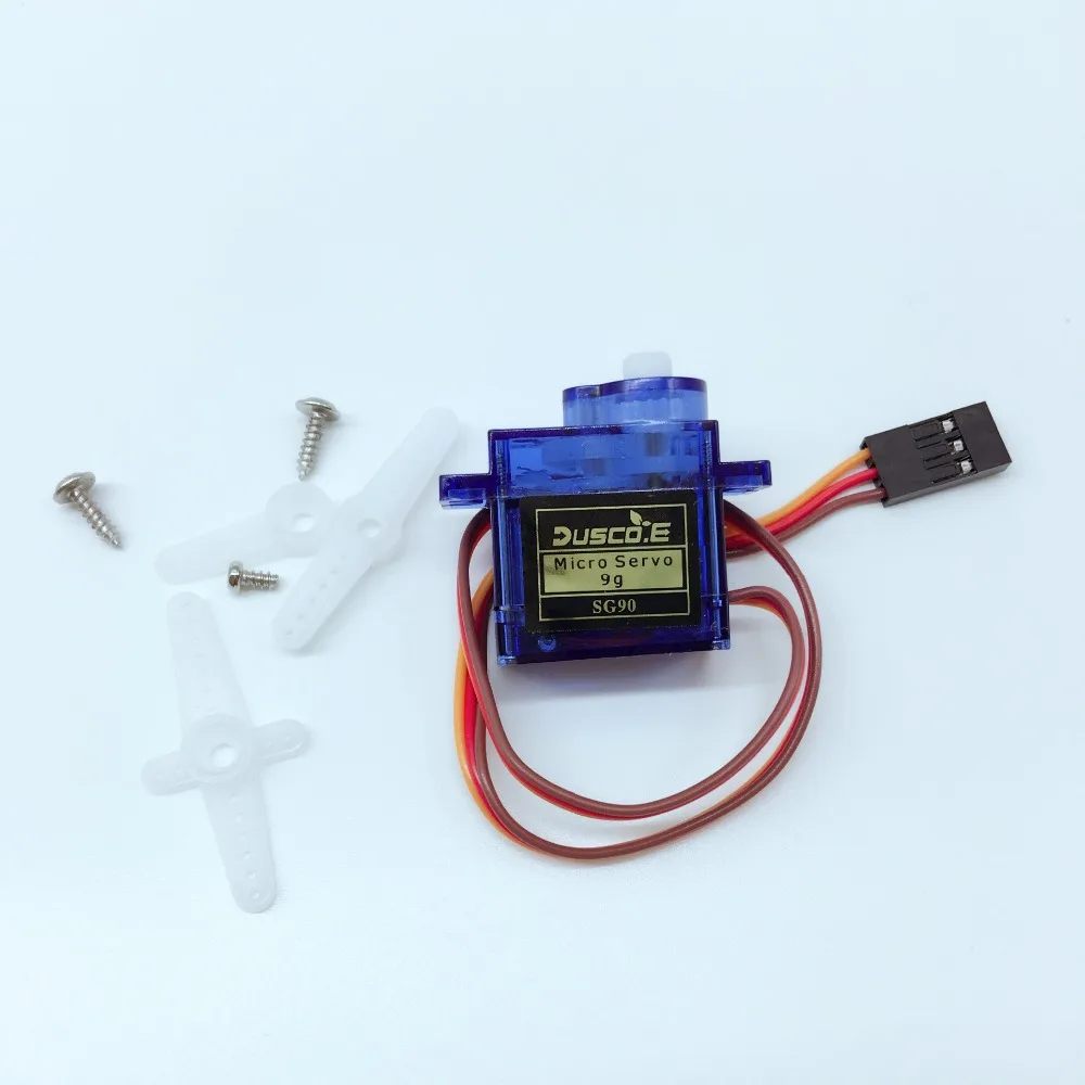 Wholesale 5pcs/lot SG90 9G Micro Servo Motor For Robot 6CH RC Helicopter Airplane Controls For Arduino NUO R3
Wholesale 5pcs/lot SG90 9G Micro Servo Motor For Robot 6CH RC Helicopter Airplane Controls For Arduino NUO R3