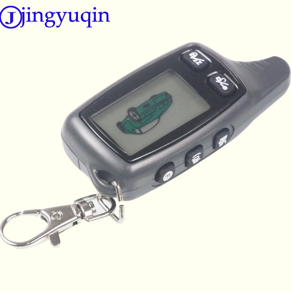 Jingyuqin 2-way LCD пульт дистанционного брелок для ключей Русская версия для Tomahawk TW9030 контроллер LCD Двусторонняя Автомобильная сигнализация
Jingyuqin 2-way LCD пульт дистанционного брелок для ключей Русская версия для Tomahawk TW9030 контроллер LCD Двусторонняя Автомобильная сигнализация