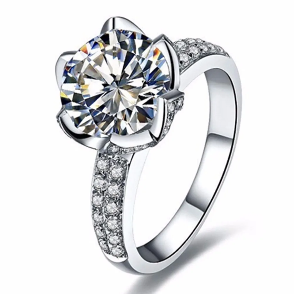 3CT Hearts and Arrows Moissanite Diamond Carbon Ring Engagement Lotus Jewelry Ring White Gold 14k Positive Test Ring
3CT Hearts and Arrows Moissanite Diamond Carbon Ring Engagement Lotus Jewelry Ring White Gold 14k Positive Test Ring