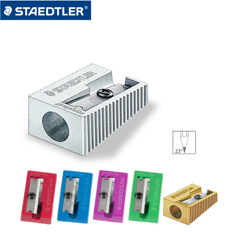 Точилка для карандашей STAEDTLER 51010, металлическая точилка для карандашей с одним отверстием
Точилка для карандашей STAEDTLER 51010, металлическая точилка для карандашей с одним отверстием