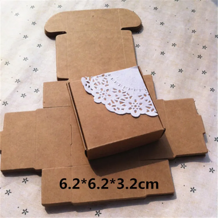 Free Shipping 100pcs 6.2*6.2*3.2cm Natural Kraft Folded Gift Box, Bakery/Candy/Chocolate Fold Paper Box
Free Shipping 100pcs 6.2*6.2*3.2cm Natural Kraft Folded Gift Box, Bakery/Candy/Chocolate Fold Paper Box