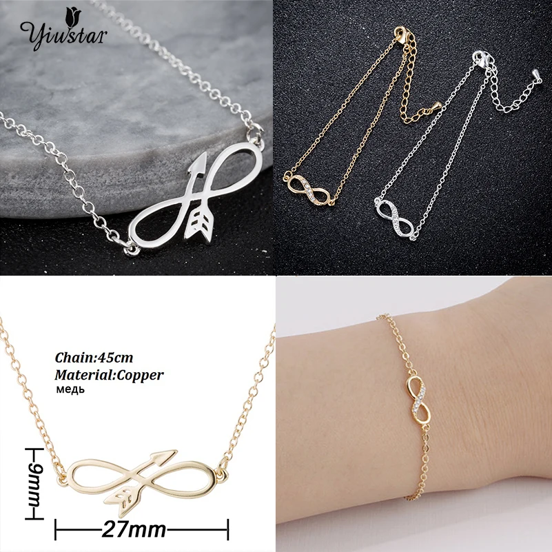 Yiustar Sideways Arrow Charm with Infinity Symbol Necklaces & Pendants Arrow Necklace Charming Sweet of Women Girl Kid Keepsake
Yiustar Sideways Arrow Charm with Infinity Symbol Necklaces & Pendants Arrow Necklace Charming Sweet of Women Girl Kid Keepsake