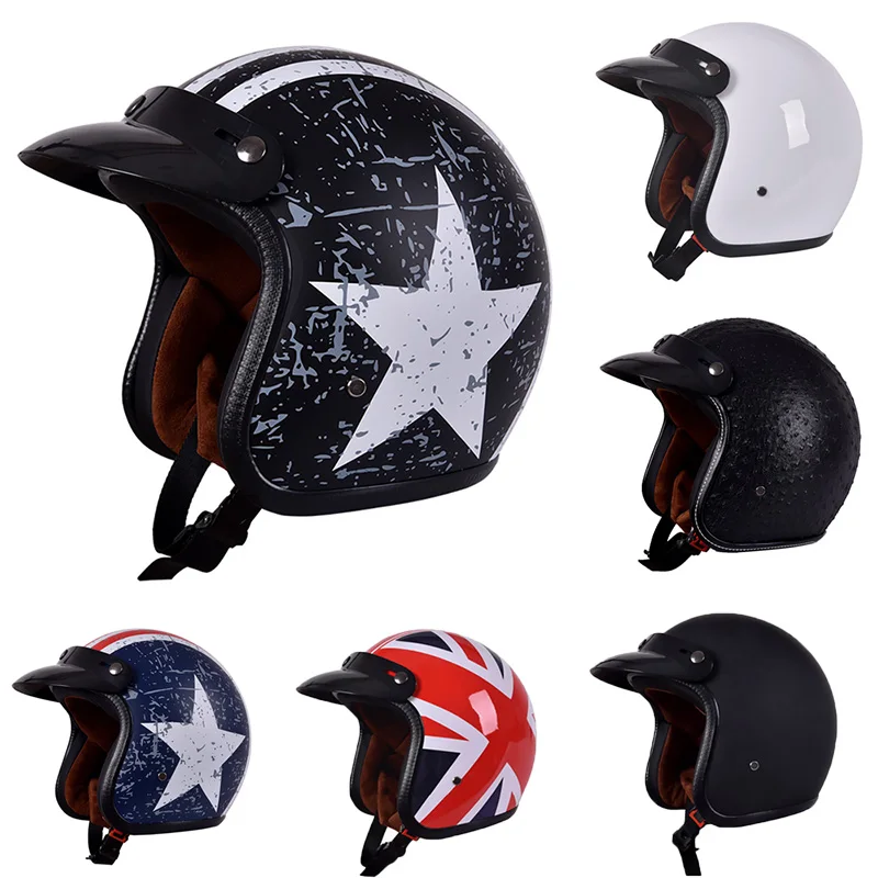 Фото Мотоциклетный шлем для мужчин и женщин защитный из АБС пластика езды по