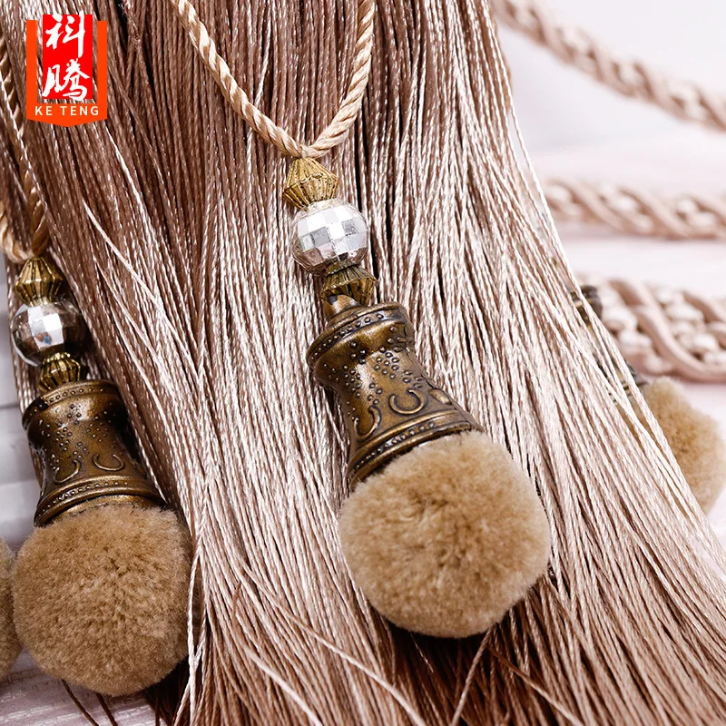European Style Curtain Hanging Ball Rope Curtain Tiebacks Hanging Tassel Bandages Brushes Curtain Accessories
European Style Curtain Hanging Ball Rope Curtain Tiebacks Hanging Tassel Bandages Brushes Curtain Accessories