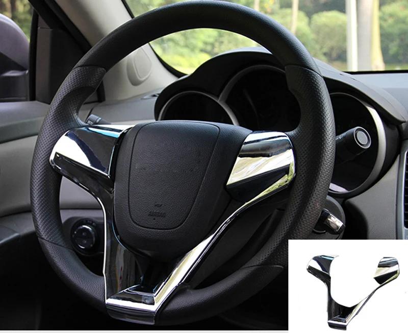 1pc abs for Chevrolet Cruze 2009-2014 Steering wheel glossy silver Decorative frame
1pc abs for Chevrolet Cruze 2009-2014 Steering wheel glossy silver Decorative frame