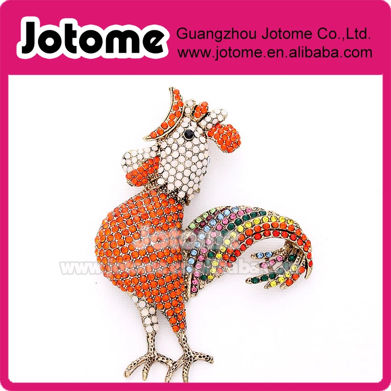 3 1/2" H x 2 1/4" W inches Rooster Brooch,Rhinestone Orange Rooster Broach,Colorful Roosters Brooches, ulti Color Unique Jewelry
3 1/2" H x 2 1/4" W inches Rooster Brooch,Rhinestone Orange Rooster Broach,Colorful Roosters Brooches, ulti Color Unique Jewelry
