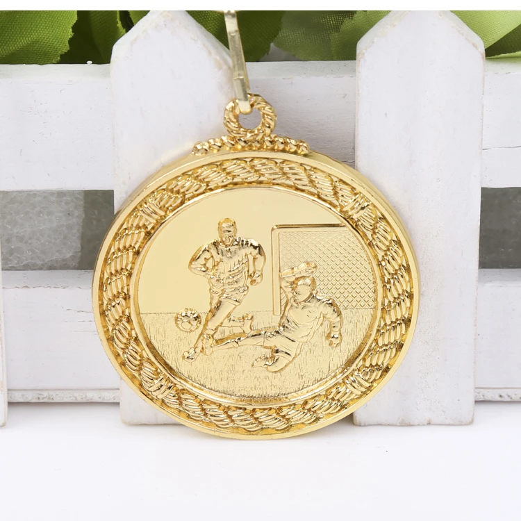 Football medal School Sports Medal Gold Silver Bronze Motion, Honor Communication Ability/self-confidence Developing 5.0 cm
Football medal School Sports Medal Gold Silver Bronze Motion, Honor Communication Ability/self-confidence Developing 5.0 cm