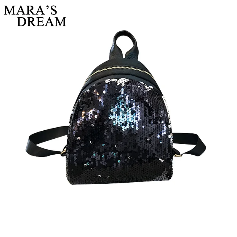Женский рюкзак Mara's Dream с блестками BlingBling школьные сумки для девочек-подростков