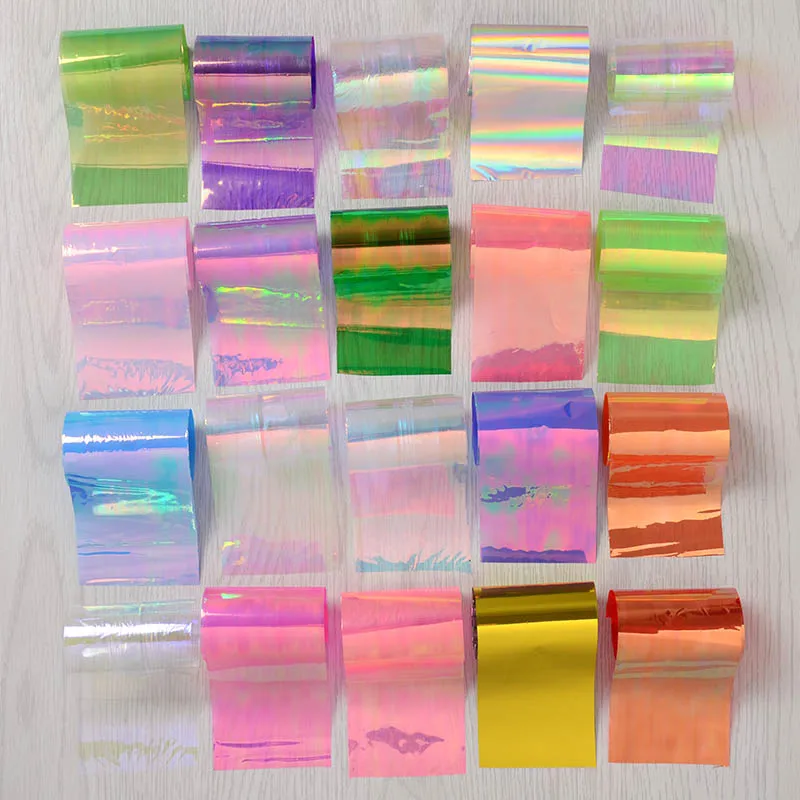 20Pcs/Set Shining Colorful Nail Foils Stickers Transparent Beauty Design Transfer Decal Paper Slider DIY Decorations
20Pcs/Set Shining Colorful Nail Foils Stickers Transparent Beauty Design Transfer Decal Paper Slider DIY Decorations