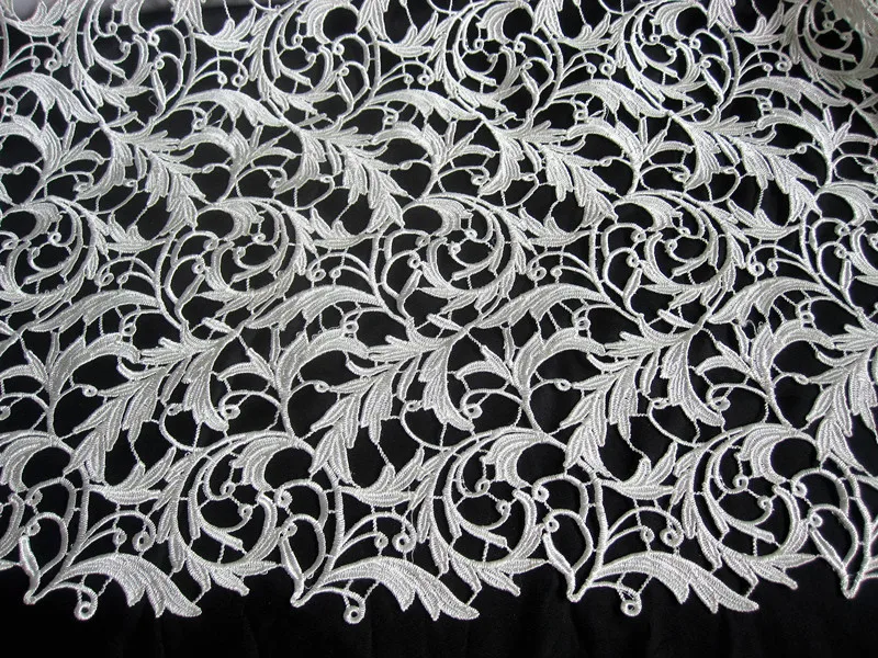 110cm wide water soluble cutout three-dimensional flowers one-piece dress lace fabric
110cm wide water soluble cutout three-dimensional flowers one-piece dress lace fabric
