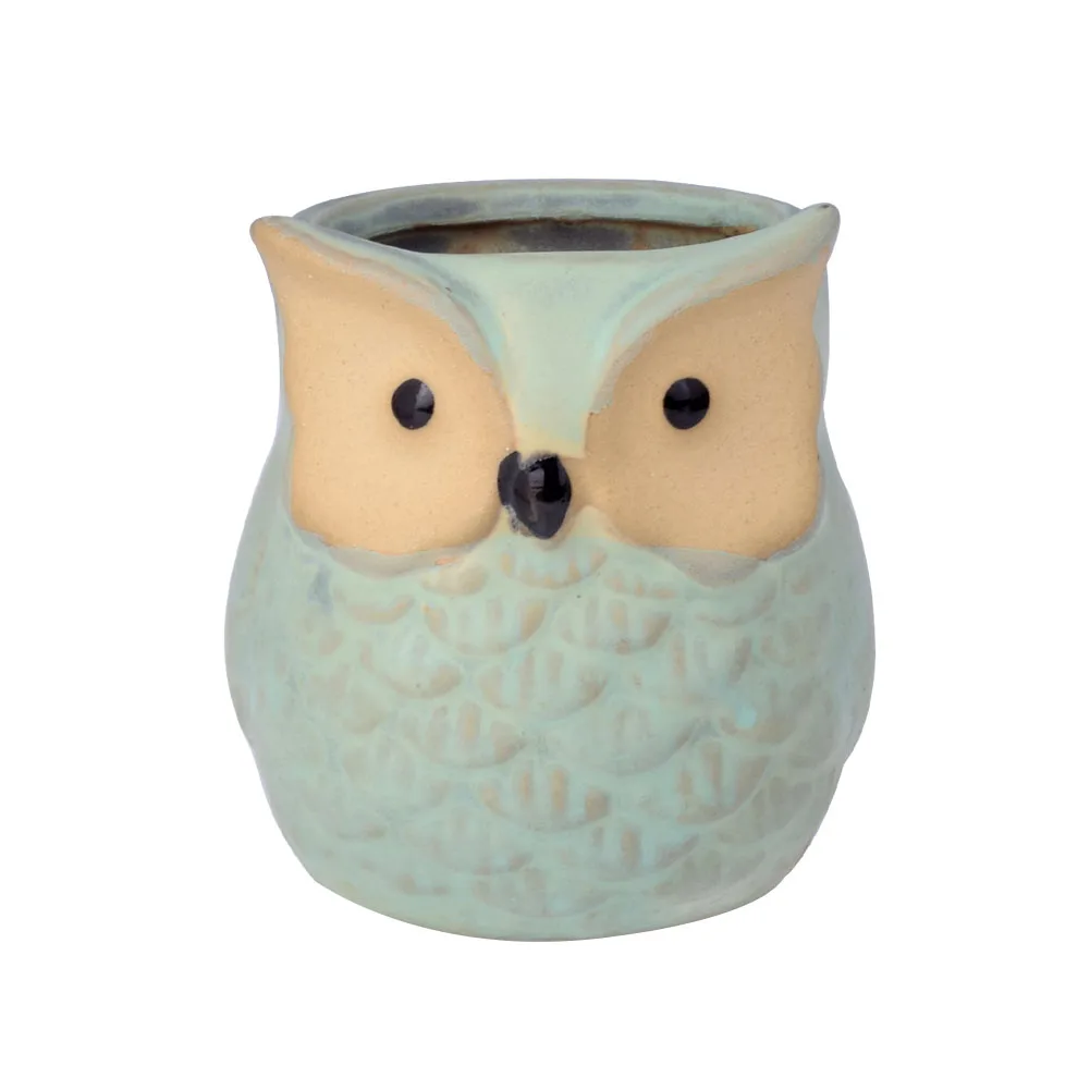 6Pcs/lot Ceramic Owl Shape Succulent Flower Pot Home Living Room Decoration Plant Potted Vase Decoration Planter Bonsai Pots
6Pcs/lot Ceramic Owl Shape Succulent Flower Pot Home Living Room Decoration Plant Potted Vase Decoration Planter Bonsai Pots
