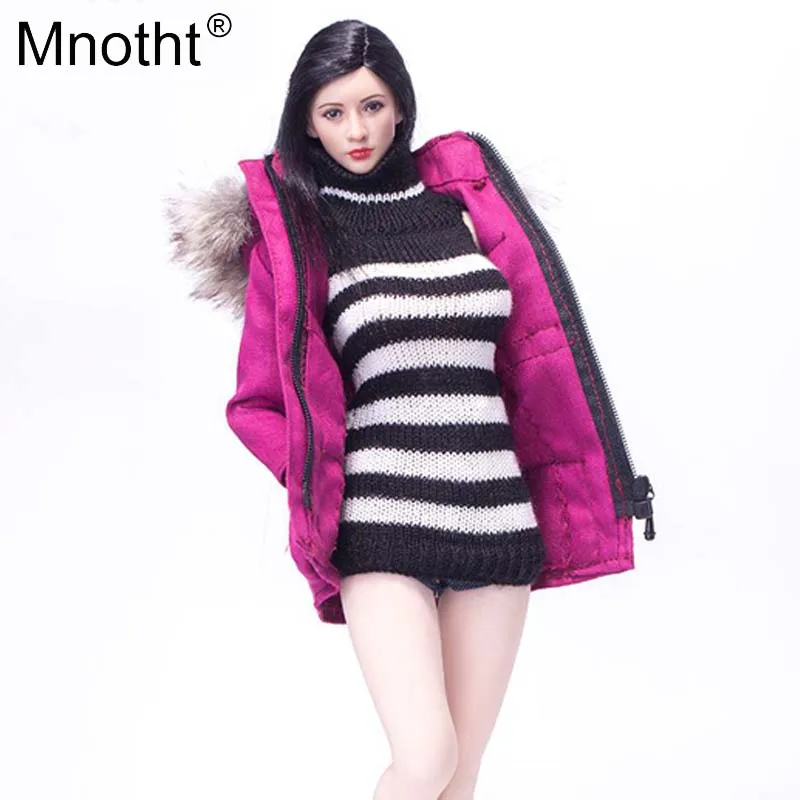 Mnotht VS043 1/6 Female Pink Coat Stripe Sweater Knitted Set Clothes Toys Suit For 12 Inch Soldier Figure Large Chest Body E
Mnotht VS043 1/6 Female Pink Coat Stripe Sweater Knitted Set Clothes Toys Suit For 12 Inch Soldier Figure Large Chest Body E