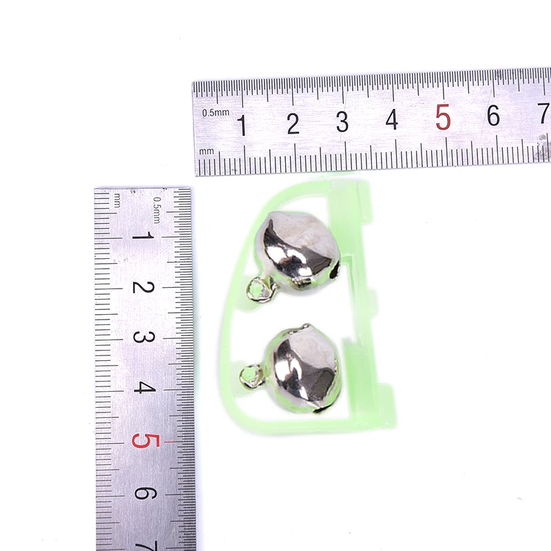 10 Pcs Luminous Sea Fishing Feeder Fishing Bell Twin Rod Tip Fish Bell Alarm Fishing Tackle 5cm*3cm Fish Bell
10 Pcs Luminous Sea Fishing Feeder Fishing Bell Twin Rod Tip Fish Bell Alarm Fishing Tackle 5cm*3cm Fish Bell