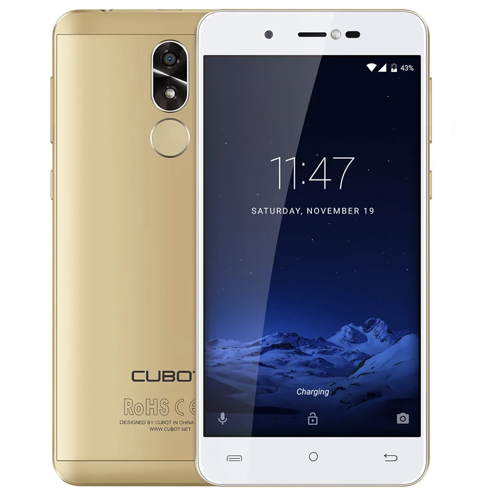Фото Восстановленный смартфон CUBOT R9 5 0 дюйма 3g Android 7 2 Гб 16 MT6580 четырехъядерный 13.0MP