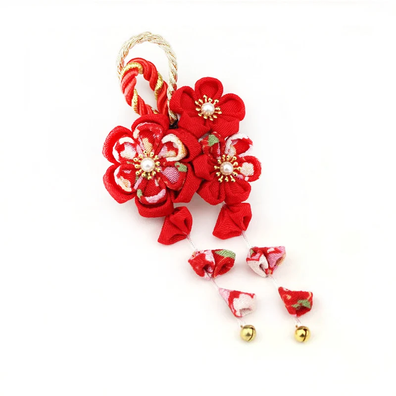 Japanese Style Tsumami Kanzashi Pink Red Sakura Flower Hairpin Headwear for Geisha Kimono Pure Handmade Headclip Headdress HW001
Japanese Style Tsumami Kanzashi Pink Red Sakura Flower Hairpin Headwear for Geisha Kimono Pure Handmade Headclip Headdress HW001