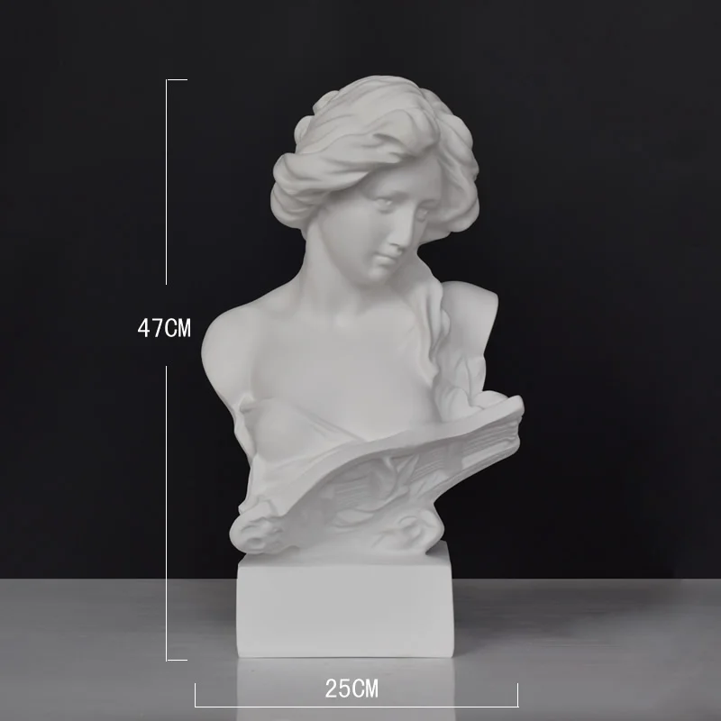 Creative Gypsum Sculpture Resin Statue Ornaments Model Clothing Store Music Classroom Display Props Decoration Crafts Sculptures
Creative Gypsum Sculpture Resin Statue Ornaments Model Clothing Store Music Classroom Display Props Decoration Crafts Sculptures