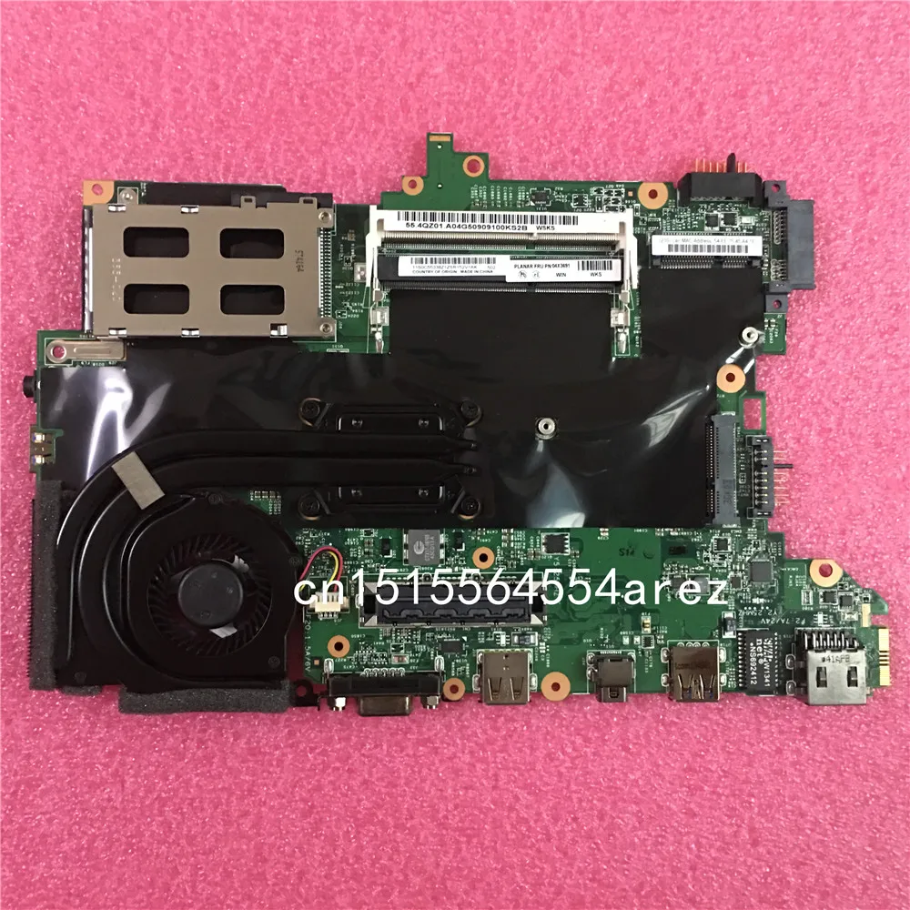 original laptop for Lenovo ThinkPad T430s T430si motherboard mainboard i5 i5-3320M UMA with fan 04X3691
original laptop for Lenovo ThinkPad T430s T430si motherboard mainboard i5 i5-3320M UMA with fan 04X3691