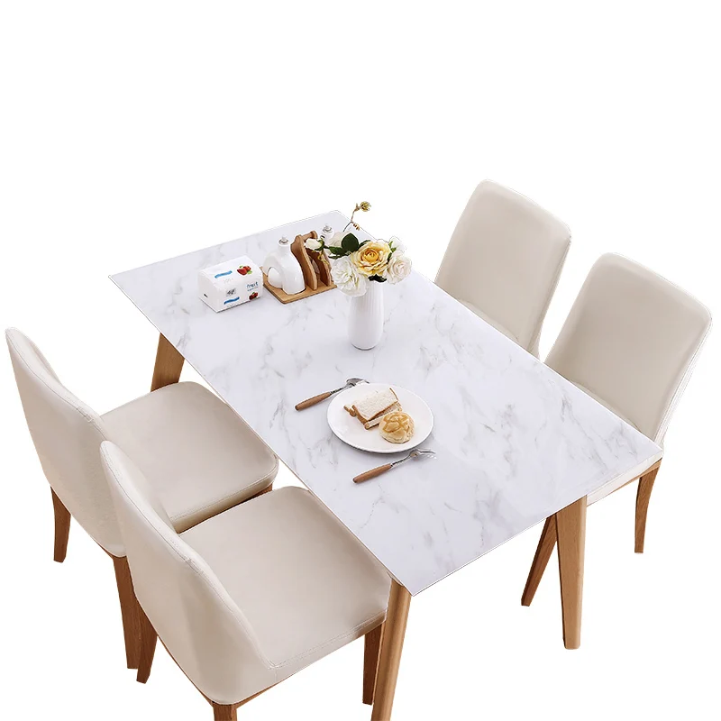 European high-end odorless PVC waterproof tablecloth Imitation marble coffee table mat party dinning table cover decoration
European high-end odorless PVC waterproof tablecloth Imitation marble coffee table mat party dinning table cover decoration