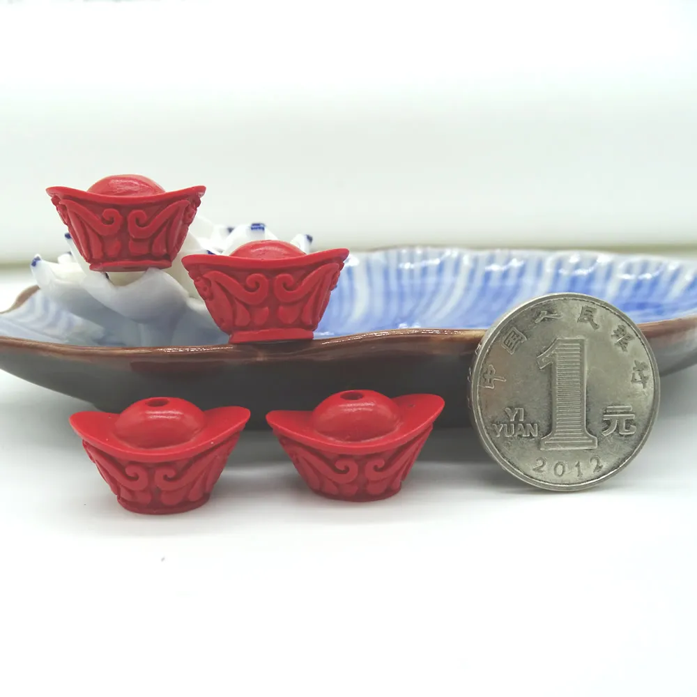 shoe-shaped gold ingot cinnabar beads scattered Accessories DIY craft jewelry loose beads for jewelry making Cinnabar wholesal
shoe-shaped gold ingot cinnabar beads scattered Accessories DIY craft jewelry loose beads for jewelry making Cinnabar wholesal
