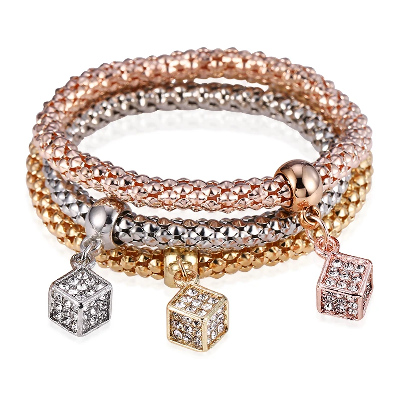WNGMNGL 3PCS Crystal Bangle Elastic Square Design Pendant Bracelets For Women Summer Costume Jewelry Clothing Accessories Gift
WNGMNGL 3PCS Crystal Bangle Elastic Square Design Pendant Bracelets For Women Summer Costume Jewelry Clothing Accessories Gift
