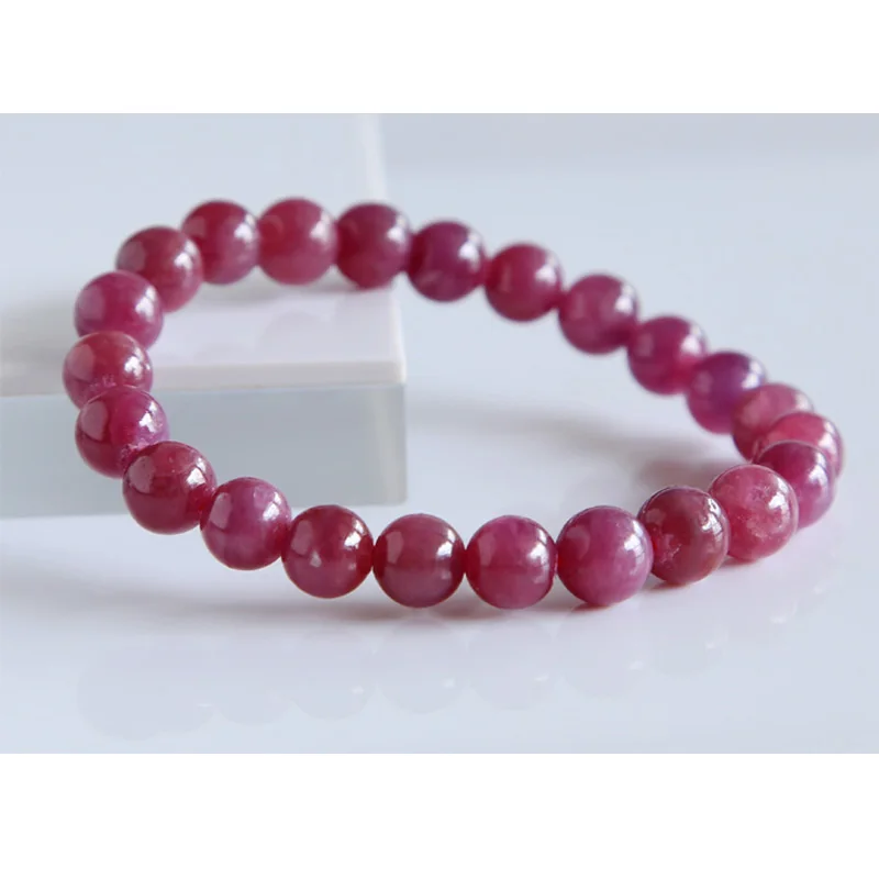 Free Shipping Discount Wholesale Natural Genuine Pink Red Ruby Bracelet Smooth Round beads Finished Stretch Bracelets 8mm
Free Shipping Discount Wholesale Natural Genuine Pink Red Ruby Bracelet Smooth Round beads Finished Stretch Bracelets 8mm